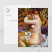 Na het bad van Pierre Renoir Briefkaart (Voorkant / Achterkant)