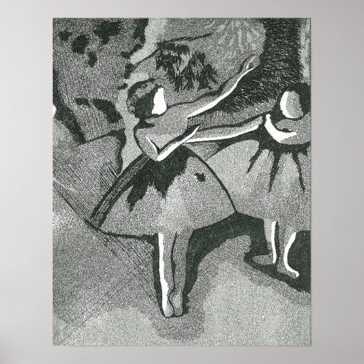 na het etsen van Dagas Print (Voorkant)