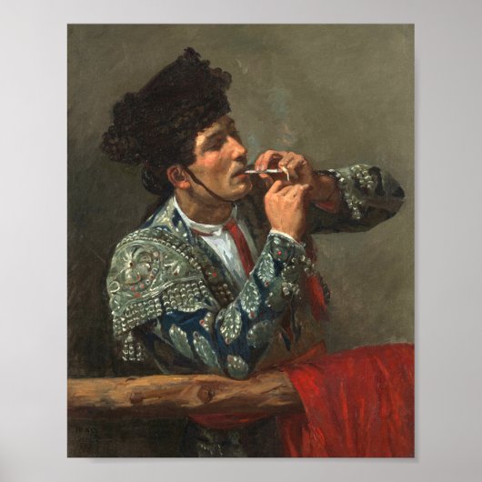 Na het gevecht | Mary Cassatt Poster (Voorkant)