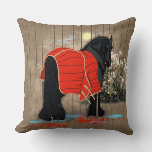 Na het grooming - Pillow Kussen (Voorkant)