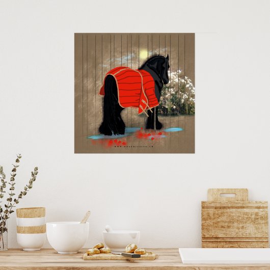 Na het grooming - Poster (Keuken)