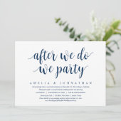 Na het Jawoord, Feestelijke Trouw Dinner In Kaart (Staand voorkant)