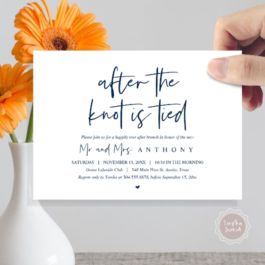Na het knopen van de knoop, Happily Ever After Bru Kaart
