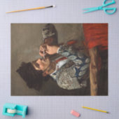 Na het stierengevecht van Mary Cassatt Tissuepapier (Craft)