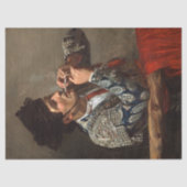 Na het stierengevecht van Mary Cassatt Tissuepapier (Voorkant)