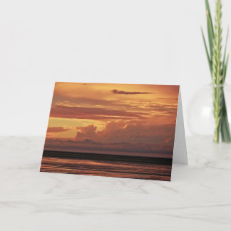 Na het Storm 7 x 5 Gevouwen Wenskaart - leeg Kaart