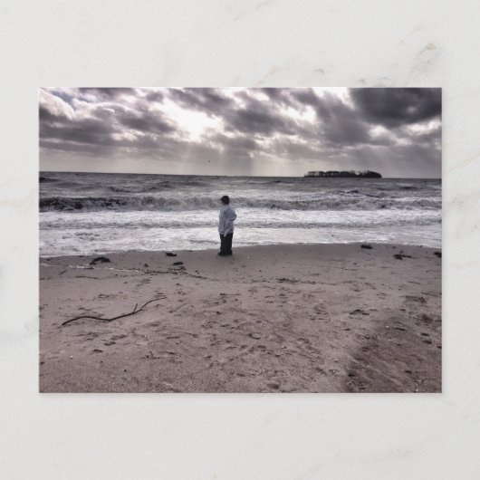 Na het Storm Briefkaart (Voorkant)