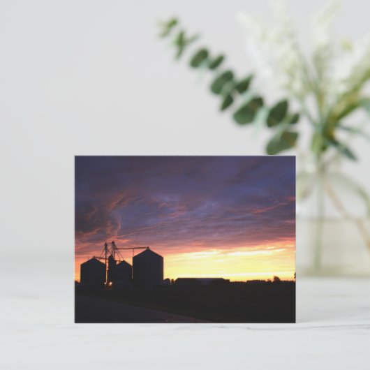 Na het Storm Briefkaart (Staand voorkant)