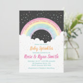 Na het Storm komt de regenboog | Baby springen Kaart (Staand voorkant)