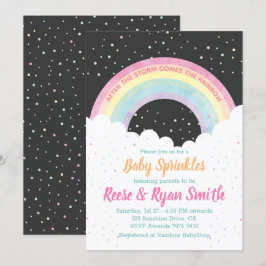 Na het Storm komt de regenboog | Baby springen Kaart