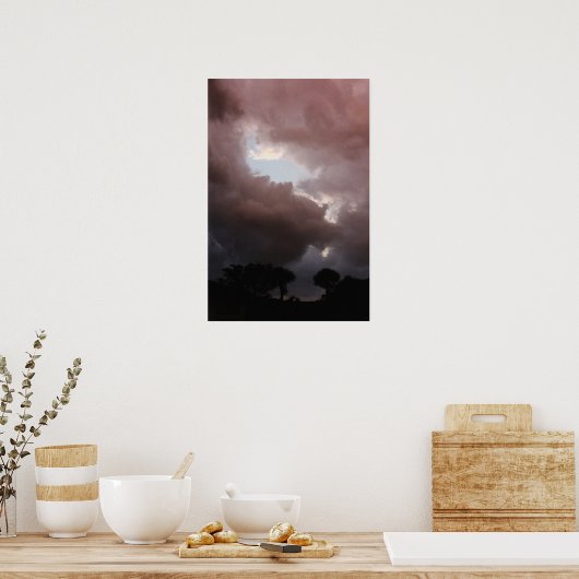 Na het Storm Poster (Keuken)