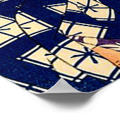 Na het wassen van haar haar haar haar naar Shinsui Poster (Hoek)