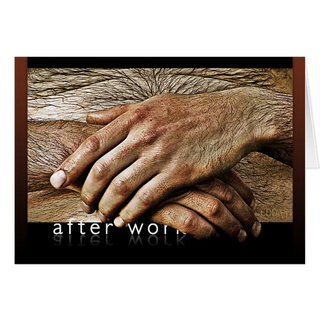 Na het werk (Voorkant Horizontaal)