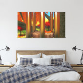 Na het Wind Wrapped Canvas Afdruk (Insitu (Slaapkamer))