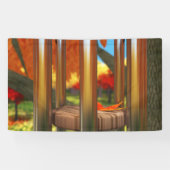 Na het windvaandel spandoek (Horizontaal)