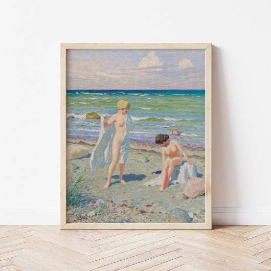 Na het zwemmen | Paul Fischer Poster