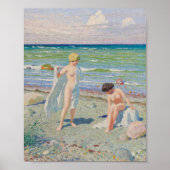 Na het zwemmen | Paul Fischer Poster (Voorkant)