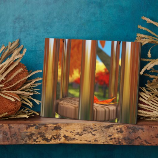 Na het zwoerd Afbeelding Plaque Fotoplaat (Zijkant)