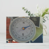 NA INVITATIE VAN DE PARTIJ VAN DE TRIP KAART (Staand voorkant)