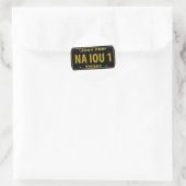 NA IOU 1 RONDE STICKER (Tas)