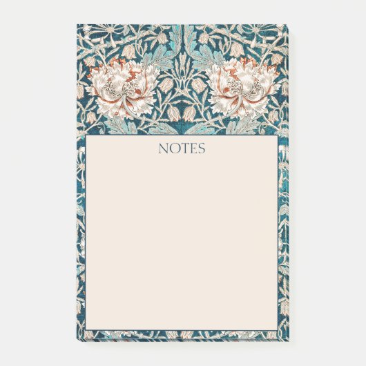 NA IT-OPMERKINGEN : WILLIAM MORRIS : HONEYSUCKLE POST-IT® NOTES (Voorkant)