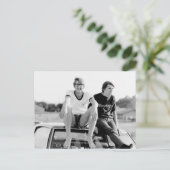 Na klasse briefkaart (Staand voorkant)