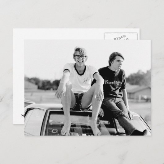 Na klasse briefkaart (Voorkant / Achterkant)