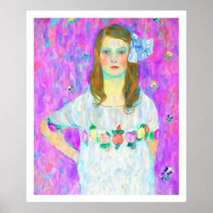 Na Klimt - Portret van Mada Poster
