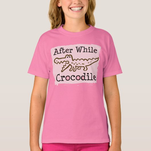 Na krokodil t-shirt (Voorkant)