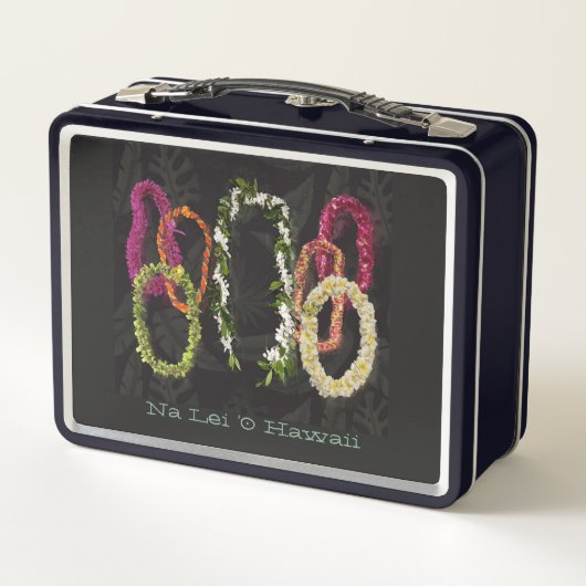 Na Lei 'O Hawaii Retro Lunch Box (Achterkant)