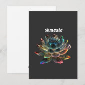 NA maste  -  Feestdagenkaart (Voorkant / Achterkant)