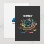 NA maste - NA Narcotics Anonymous Feestdagenkaart (Voorkant / Achterkant)