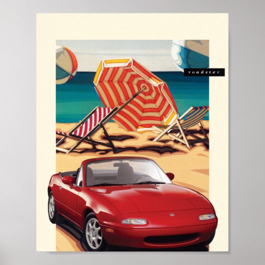 NA Miata Brochure Poster (Voorkant)