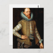 na Michiel Jansz van Mierevelt: Maurice of Na Briefkaart (Voorkant / Achterkant)