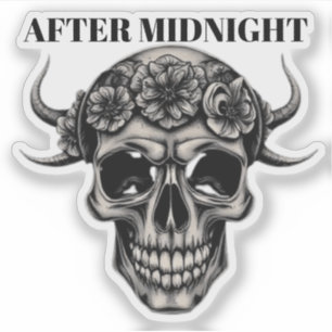 NA MIDDERNACHT STICKER