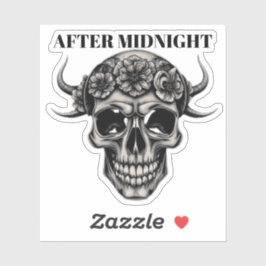 NA MIDDERNACHT STICKER