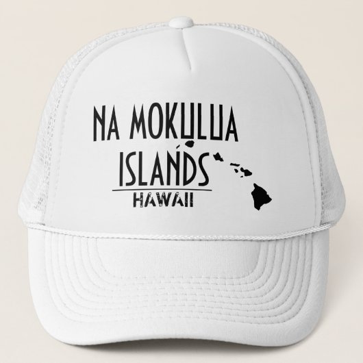 NA MOKULUA-EILANDEN TRUCKER PET (Voorkant)