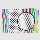 Na Morris en POP Chiffon Scarf Golfhanddoek (Horizontaal)