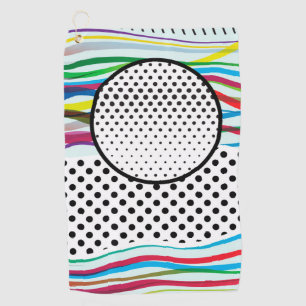 Na Morris en POP Chiffon Scarf Golfhanddoek