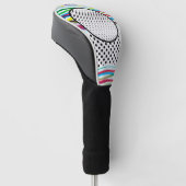 Na Morris en POP Chiffon Scarf Golfheadcover (Schuin)