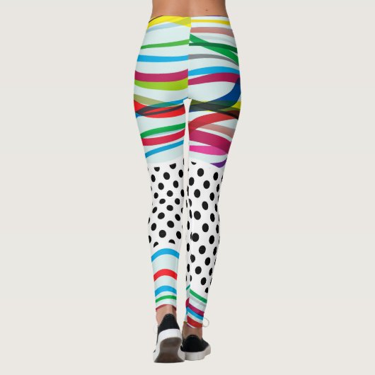 Na Morris en POP Chiffon Scarf Leggings (Achterkant)