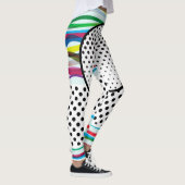 Na Morris en POP Chiffon Scarf Leggings (Rechts)