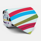 Na Morris en POP Chiffon Scarf Stropdas (Opgerold)