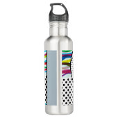 Na Morris en POP Chiffon Scarf Waterfles (Achterkant)