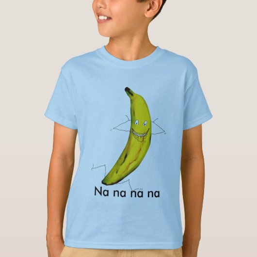 Na na banana T shirt (Voorkant)