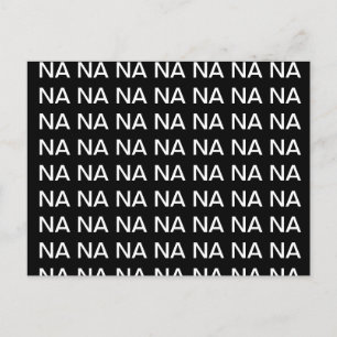 Na Na Na Briefkaart