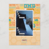 Na na na nooom briefkaart (Voorkant)