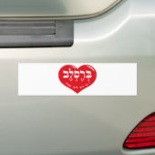 NA NACH NACHMA NACHMAN MEUMAN BUMPERSTICKER (Op auto)