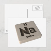 Na natrium briefkaart (Voorkant / Achterkant)