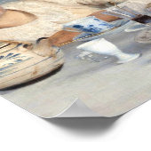 Na ontbijt (1890) van Elin Kleopatra Gambogi Poster (Hoek)